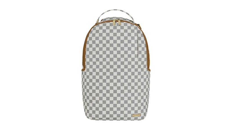 Sprayground Embossed Checkerboard Backpack Grijs