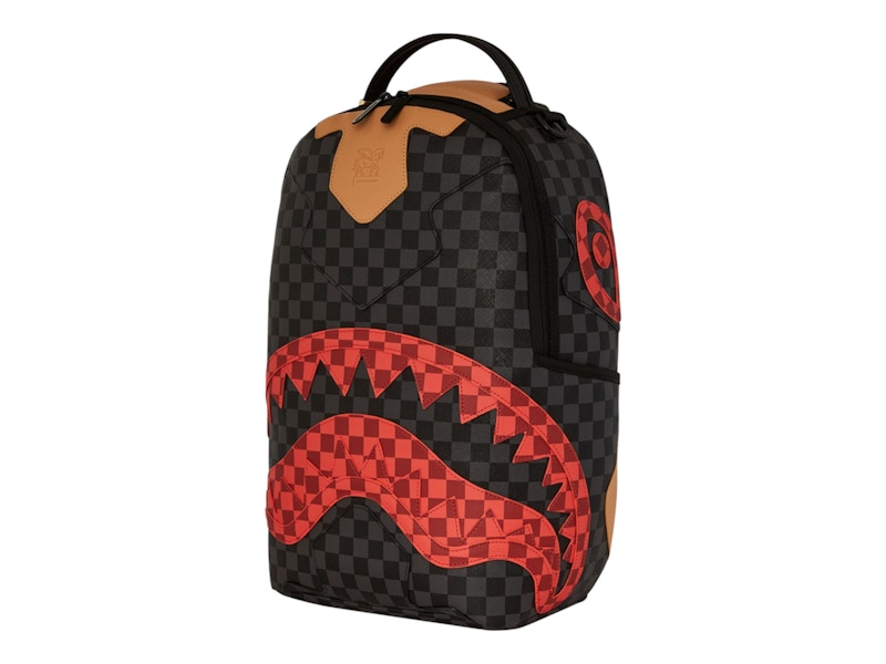 Sprayground Evil Triple Decker Backpack Backpack Zwart