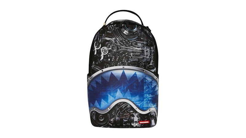 Sprayground Full Mechanical Shark DLXR Backpack Multicolor