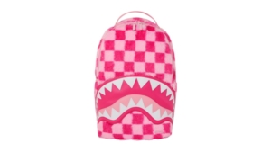 Sprayground Furzilla Shark Check Backpack Multicolor