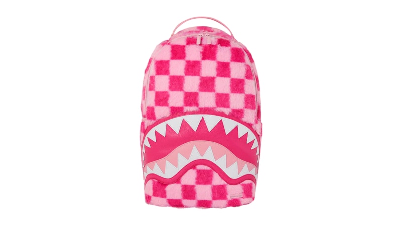 Sprayground Furzilla Shark Check Backpack Multicolor