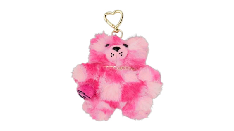 Sprayground Furzilla Shark Check Keychain Multicolor