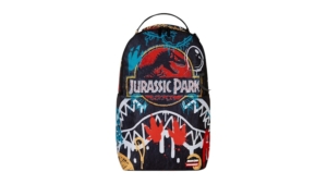 Sprayground Jurassic Poster Splash Backpack Multicolor