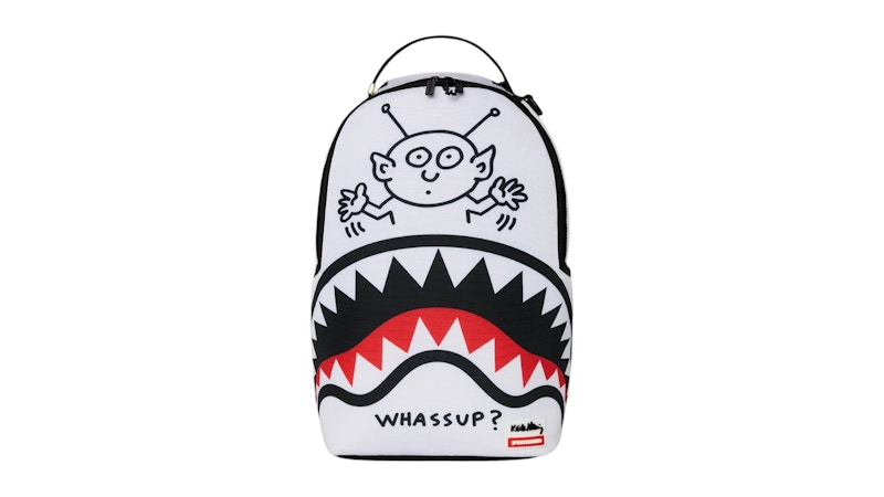 Sprayground Keith Haring Whassup Alien DLX Backpack Multicolor