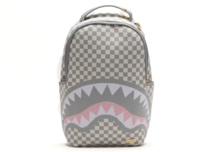 Sprayground Knit Sharks In Paris In DLX Backpack Multicolor