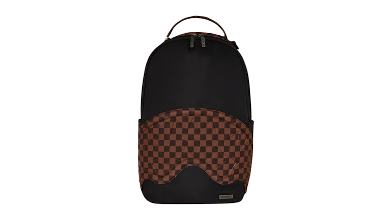 Sprayground Maison Check Backpack Zwart