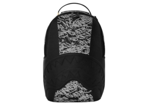 Sprayground Midnight Raceway Graffiti Backpack Zwart