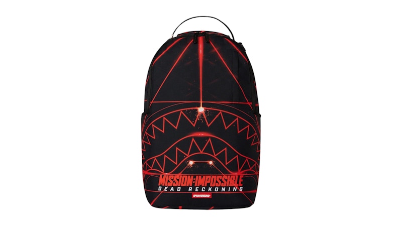 Sprayground Mission Impossible Heist Laser Shark Backpack Multicolor