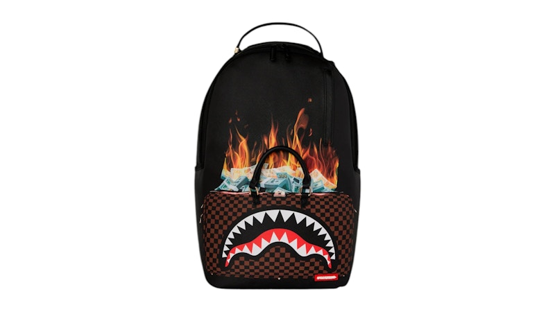 Sprayground Money Bag Double Take Backpack Multicolor
