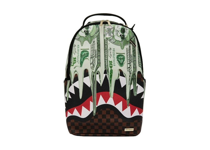 Sprayground Money Drippin Dollars Backpack Multicolor