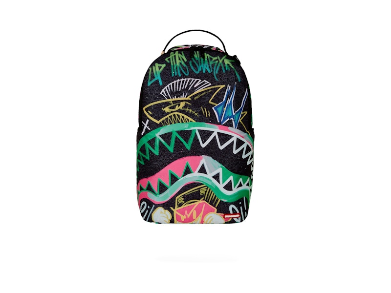 Sprayground Painted Punk DLXR Backpack Multicolor