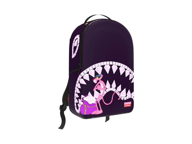 Sprayground Panther Diamond Shark DLXR Backpack Multicolor