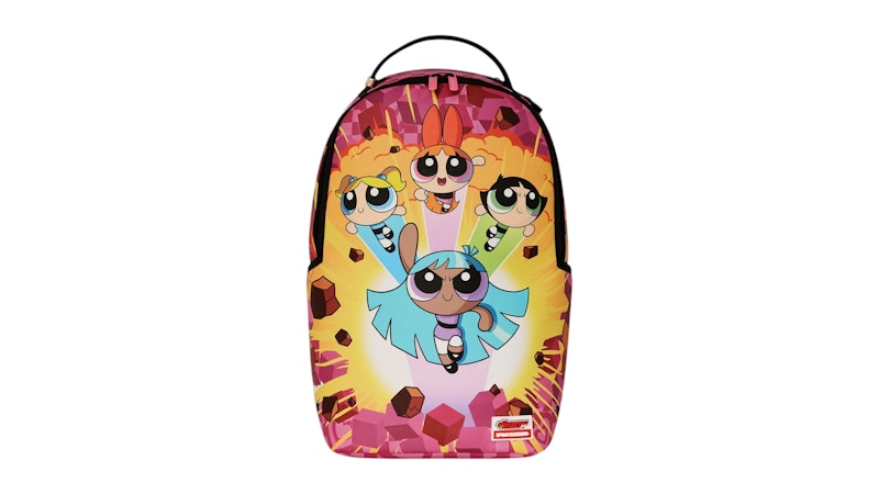Sprayground Powerpuff Bustin Thru DLXSV Backpack Multicolor