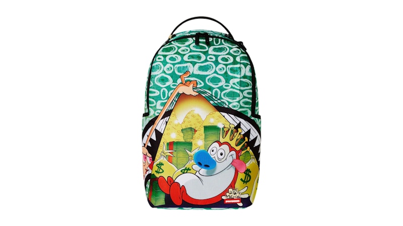 Sprayground Ren & Stimpy Hidden Mine DLXR Backpack Multicolor