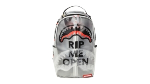 Sprayground Rip Me Open Backpack Translucent Wit