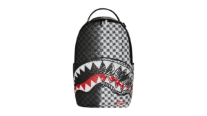 Sprayground Scribble Dribble Check Backpack Multicolor