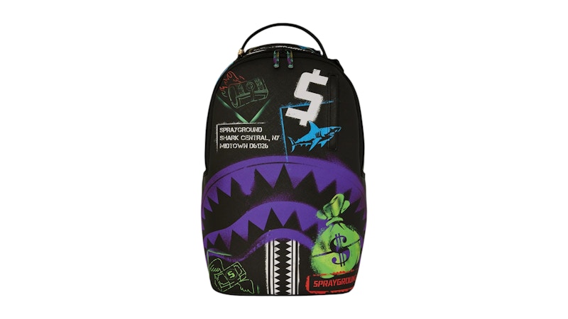 Sprayground Shark Central X DLXSV Backpack Multicolor