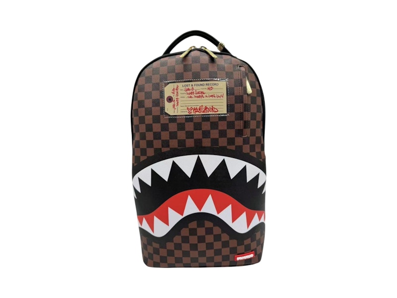 Sprayground Sharks In Paris Lost & Found Backpack Multicolor