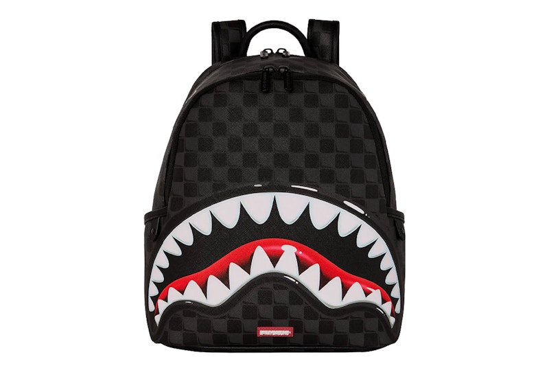 Sprayground Sharks in Paris Hyper Puff Savage Backpack Multi Multicolor