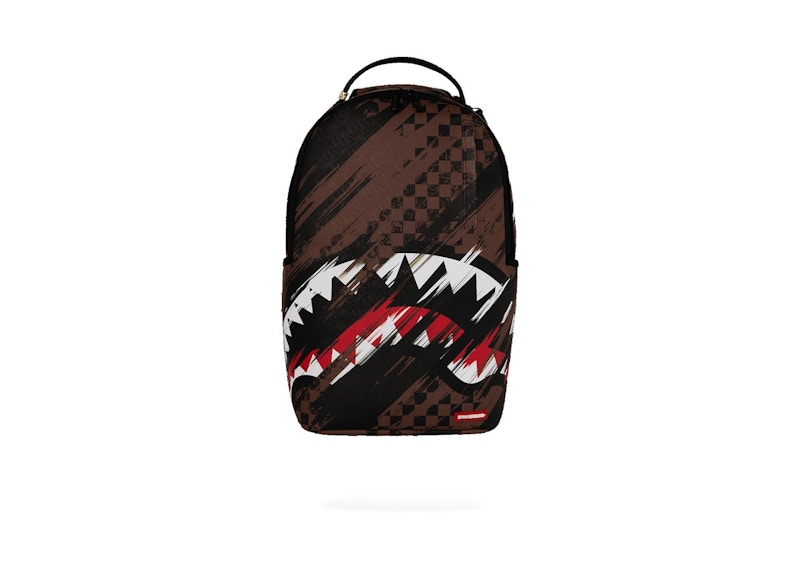 Sprayground Smeared Grunge Backpack Bruin