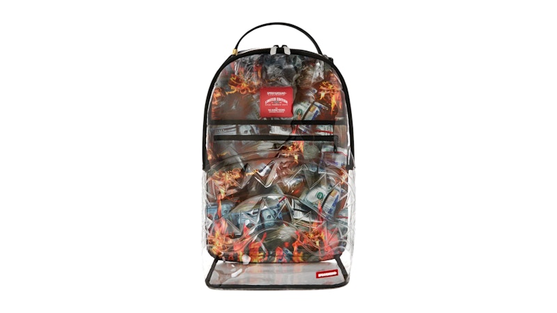 Sprayground Stay Up Backpack Clear