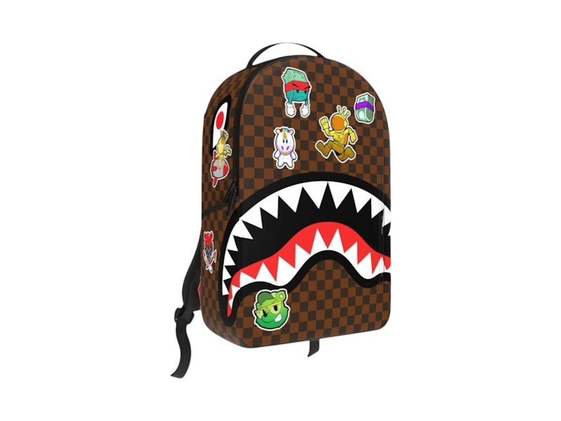 Sprayground Sticker Campaign DLXSV Backpack Multicolor