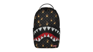 Sprayground Super Hot Fire Sharks In Paris Backpack Multicolor