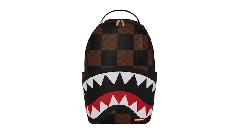 Sprayground That Big Check Shark Backpack Multicolor