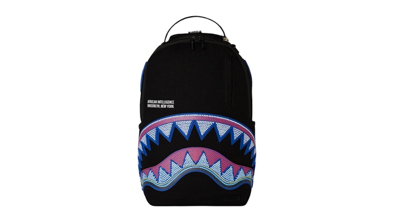 Sprayground x Sandflower A.I. African Intelligence Born And Raised Backpack Multicolor