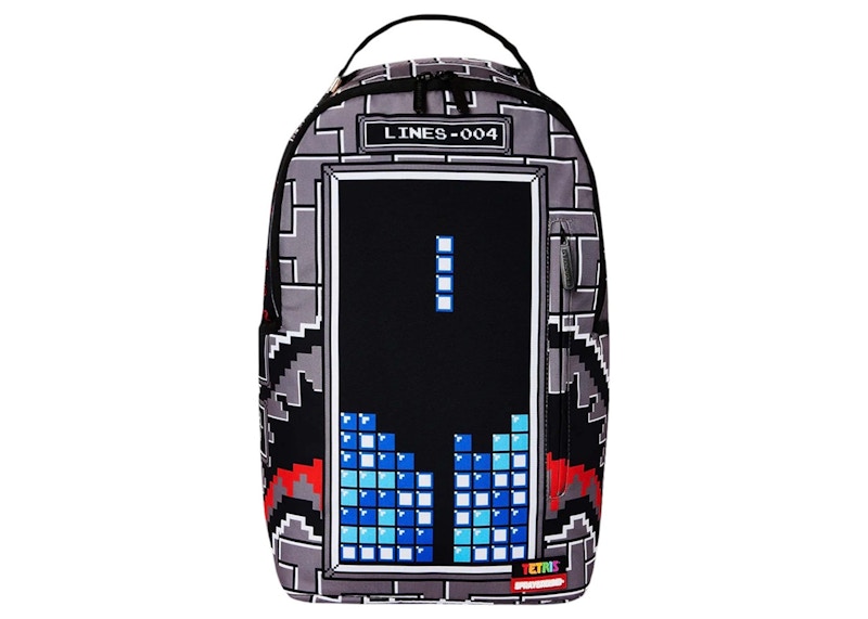 Sprayground x Tetris Shark Stacker Backpack Grijs