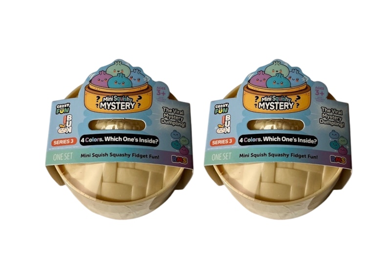 Squishy Bun Mini Squishy Mysery Blind Box 2x Lot