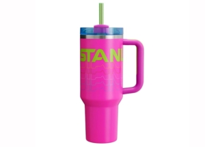 Stanley The Collection Flowstate Quencher 40oz Tumbler Vivid Violet Reverb