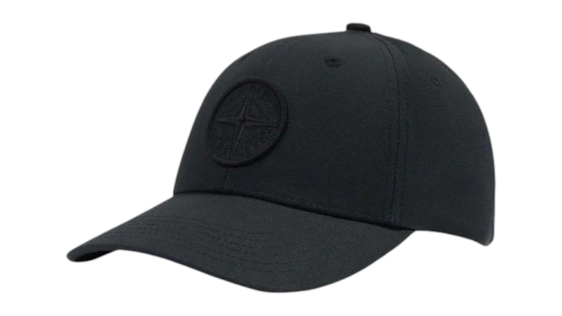 Stone Island Baseball Cap Zwart