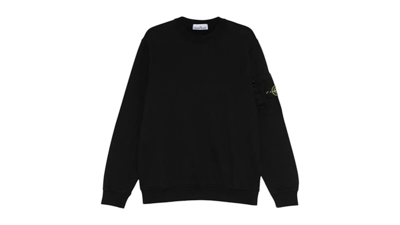 Stone Island Basic Crewneck Zwart