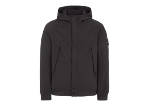 Stone Island Light Soft Shell-R Jacket Zwart