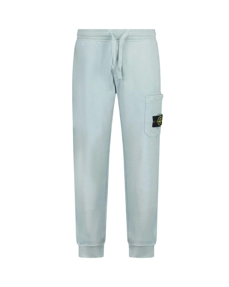 Stone Island Logo Sweatpants Sky Blauw