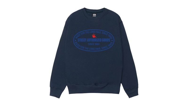 Stussy Authorized Crew Blauw