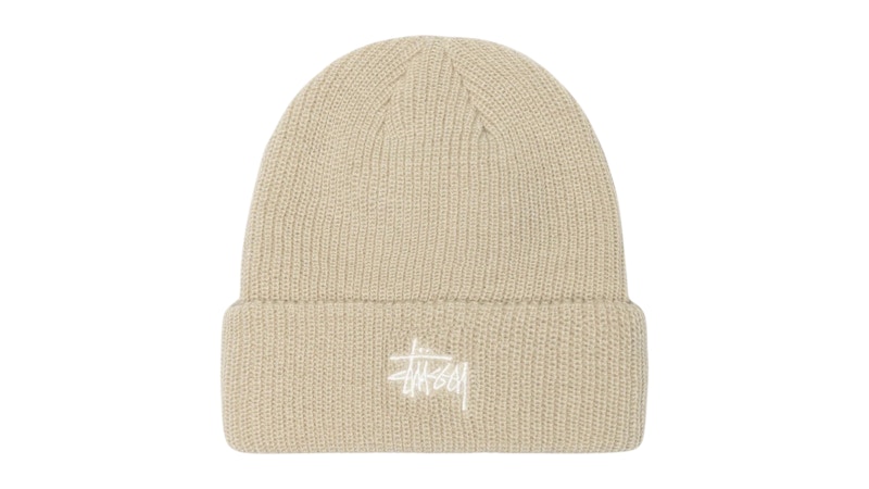 Stussy Basic Cuff Beanie Faded Tan