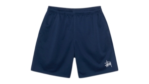 Stussy Basic Mesh Short Blauw