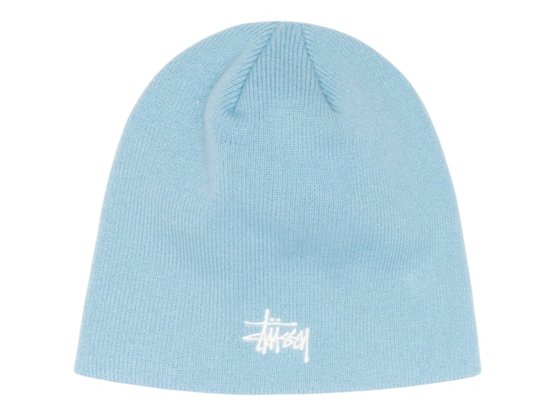 Stussy Basic Skullcap Slate Blauw