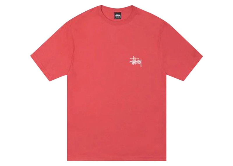 Stussy Basic T-Shirt Pepper Rood