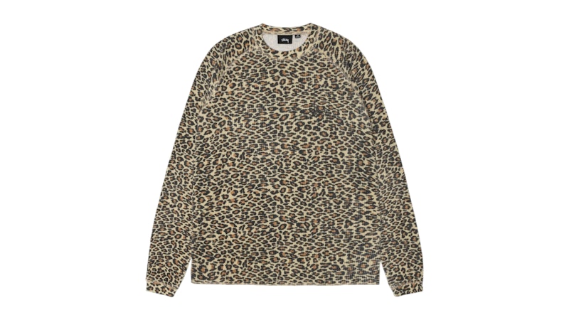 Stussy Basic Thermal Leopard Print