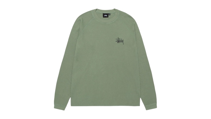 Stussy Basic Thermal Sage