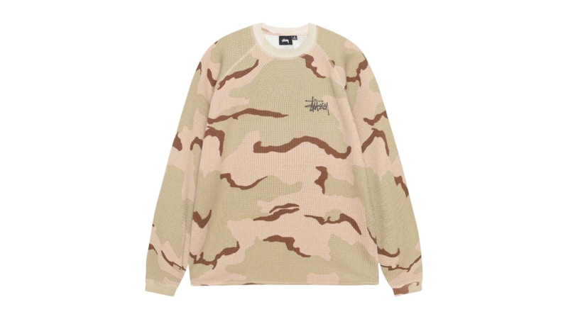 Stussy Basic Thermal Sand Camo