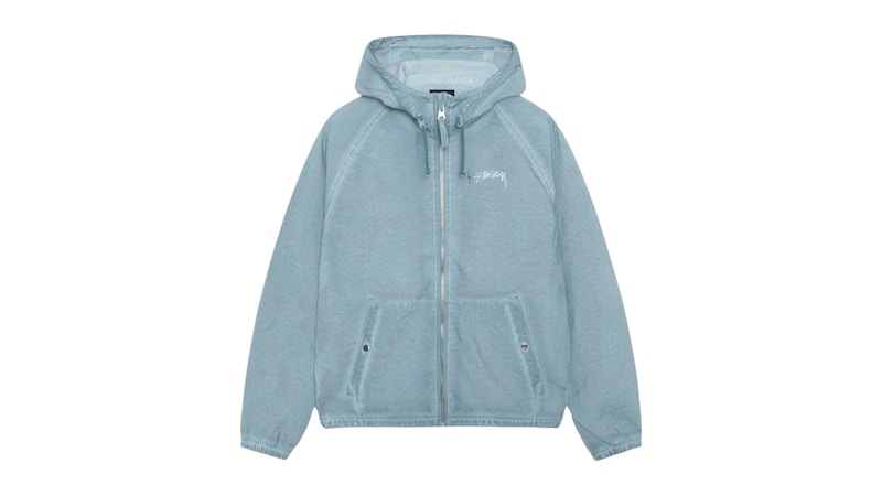 Stussy Beach Garment Dyed Shell Blauw