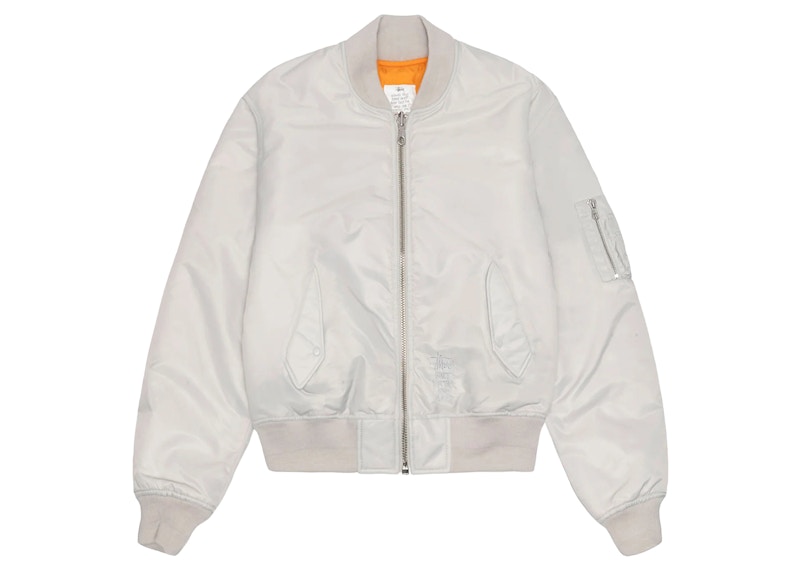 Stussy Built Reversible Bomber Jacket Grijs