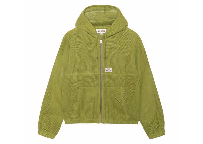 Stussy Cotton Mesh Work Jacket Groen