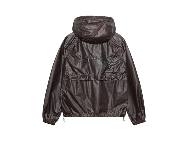 Stussy Cracked Ripstop Beach Shell Oranje