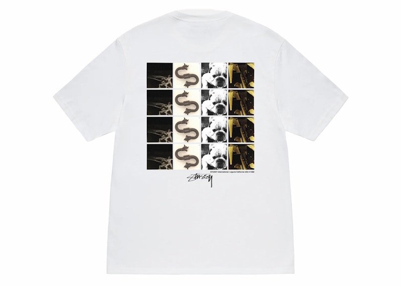 Stussy Grid Tee Wit