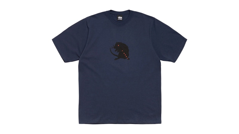 Stussy Long Range Tee Blauw